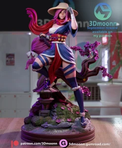 Psylocke Resin Scale Modellbausatz unbemalt 3D Druck - Bild 1 von 8