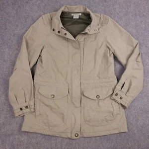 Exofficio Jacke Damen kleiner Mantel Taschen beige Baumwolle Nylonmischung - Bild 1 von 9