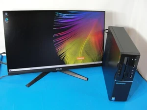 Lenovo Ideacentre 300S-08IHH i3-4170 3.70GHz 500GB HDD WIFI BlueTooth DVD Win10H - Picture 1 of 16