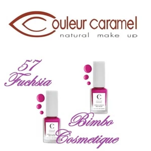 COULEUR CARAMEL 1 Nagellack Nagel- Bio 57 - Rose Fuchsia 11ML - Bild 1 von 2