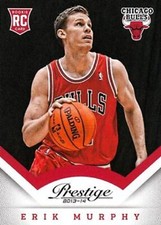 2013-14 Prestige #200 Erik Murphy RC Chicago Bulls