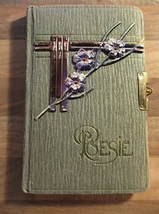 Poesiealbum 1916-17 Dresden 46 Einträge Striesen Strehlen Sütterlin Adel 1. WK - Picture 1 of 12