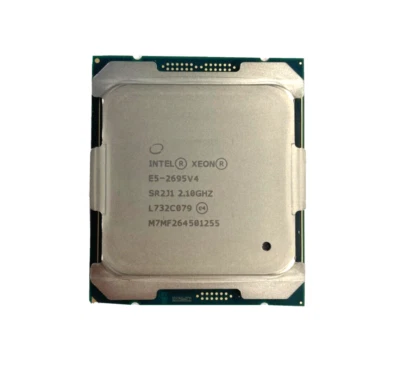 Intel Xeon SR2J1 E5-2695 v4 18-Core 2.10GHz 45MB 120W FCLGA2011 Processor - Image 1 of 2