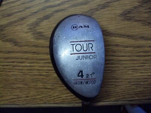 Ram Tour Junior Golf  21* Hybrid 4 Iron / Wood Junior Flex Graphite Shaft Right - Picture 1 of 5