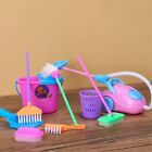 Trash Mini Cleaner Dollhouse Children's Dolls Play House Toy Set Cleaning Kit