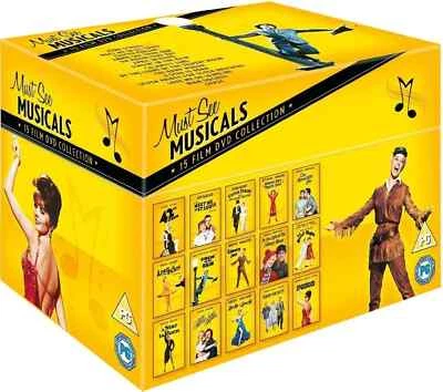 10 Hollywood Must See Musicals DVD Box Set All Time Classic Movie Film Mint Con - Image 1 of 4