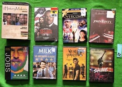 DVD Lot #32 Has 10 Brand New Sealed DVD's~ Total of 10 Movies~ Life & History - Image 1 of 4