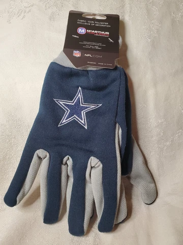 New Dallas Cowboys NFL Two Tone Gloves Sport Utility Dallas Cowboys Gloves NWT Cover
