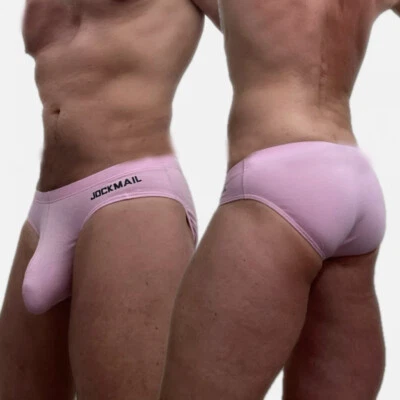 Jockmail Sexy Para Hombre Ropa Interior Calzoncillos U Bolsa Convexa Diseño Algodón Calzoncillos EE. UU. Foto 1 de 4