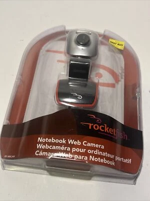 Rocketfish Notebook  Web Camera RF-NBCAM.    NIB.       A2 - Image 1 of 4