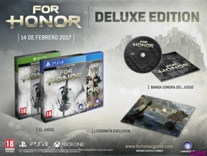 For Honor Deluxe Edition Inc Lithographs + Soundtrack Xbox One/One X/Series X AU - Picture 1 of 12