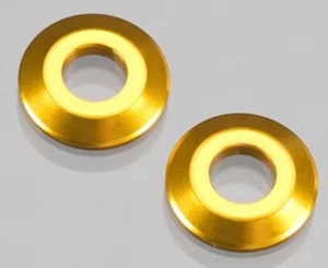 Team Durango DEX210V2 2wd buggy TD320203 Wing Button Aluminum Gold (2) - Picture 1 of 1