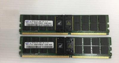 4GB 2x2GB Memory PC2-4200F Dell Precision 490 Samsung M395T5750CZD - Image 1 of 4
