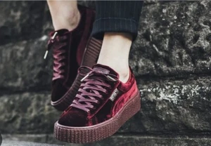 Puma Creeper Velvet Rihanna Fenty Royal Purple NEW size 7.5 - Picture 1 of 5