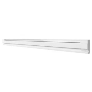 96 in. 240/208-volt 2,000/2,500/1,875/1,500-watt Electric Baseboard Heater in - Picture 1 of 10