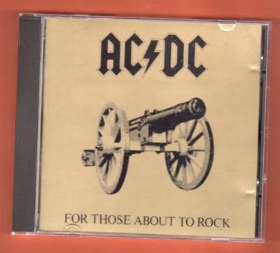 ACDC - AC/DC – For Those About To Rock (We Salute You) - CD Foto 1 de 3