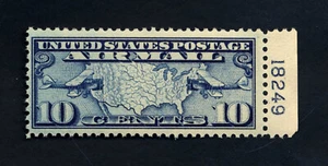 C7 & C8 - Mint Never Hinged - With Plate Numbers - Picture 1 of 4
