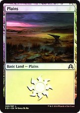 Plains (283) FOIL Shadows over Innistrad NM Basic Land MAGIC MTG CARD ABUGames