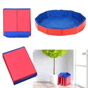 Profi Faltbarer Hundepool Doggy Pool Swimmingpool Hundebad für kleine Haustiere - Bild 1 von 8