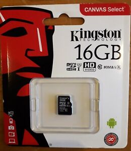 Kingston 16GB Micro SD card