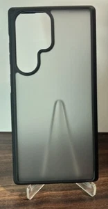 Crave Strong Protection Cellphone Case For Samsung S23 Ultra - Black & Clear - Picture 1 of 4