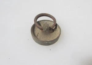 Victorian Brass Plug Hole Waste Cap Drain Antique Vintage 38mm Pipe - Picture 1 of 7