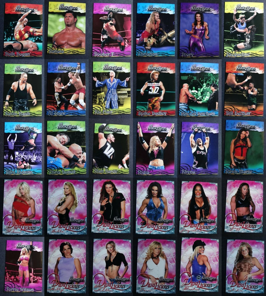 2004 Fleer WWE Aggression Wrestling Cards You U Pick From List 1-89 - Image 1 of 1