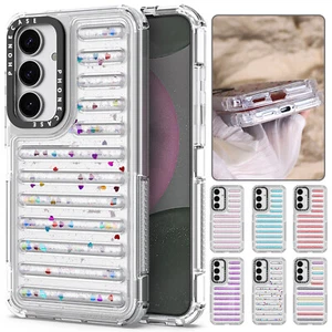 Bling Luxus Glitzer Robuste Stoßfeste Hülle für Samsung Galaxy S25 Ultra|+  - Bild 1 von 13