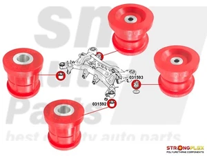 BMW X1 E84 RWD / XDRIVE set boccole supporto asse posteriore sospensione 33316768645 - Foto 1 di 5