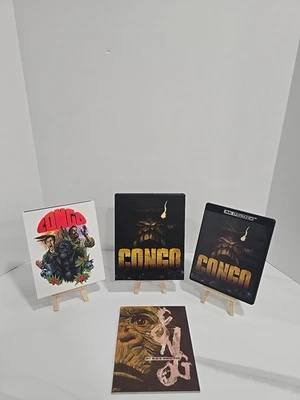 Congo (4K UHD + Blu-ray) Vinegar Syndrome Collector Ed w/ Box & Book New (Other) - Image 1 of 4