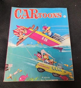 CARtoons Magazine August 1968 Cool Mike Arens cover! Terry Gilliam! - Picture 1 of 18