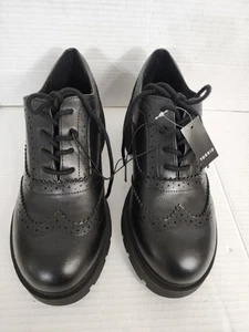 Torrid Women's Penny Loafers Size 10 Black Chunky Lug Sole Slip On Faux Leather  - Picture 1 of 7