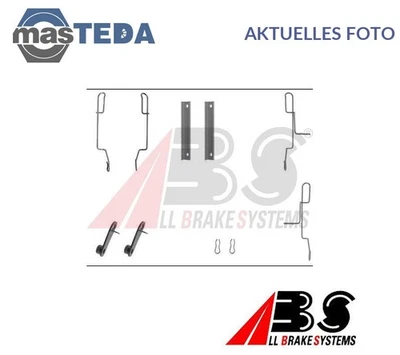 1188Q ZUBEHÖR-SATZ BREMSBELÄGE VORNE ABS NEU OE QUALITÄT - Image 1 of 4