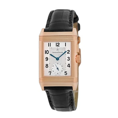 JAEGER LeCOULTRE  18K Rose Gold Reverso Duo Dual Time 272.2.51 BOX Warranty - Image 1 of 4
