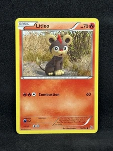 Tarjeta común Litleo 18/106 - Pokemon XY Flashfire - Imagen 1 de 2