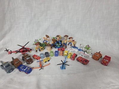 Disney Toy Story And Cars Toys. Used As-Is - Image 1 of 4
