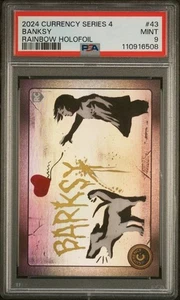 PSA 9 2024 Cardsmiths Currency Series 4 Banksy Rainbow Holofoil #43 - Bild 1 von 2