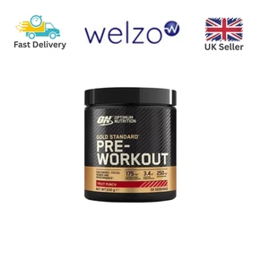 Optimum Nutrition Gold Standard Pre-Workout 330g Fruit Punch Pre-Training Powder - Picture 1 of 3