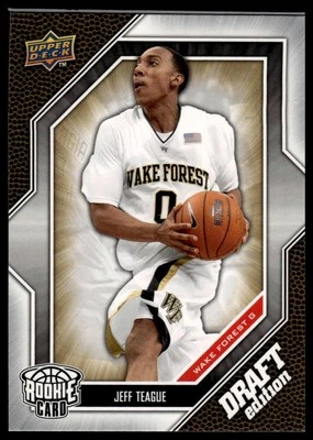 2009-10 Upper Deck 选秀版 #51 Jeff Teague — 第 1/2 张图片