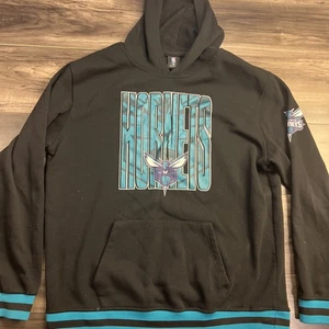 Charlotte Hornets Sudadera Para Hombre XL Negra NBA Manga Larga Sudadera con Capucha - Imagen 1 de 9