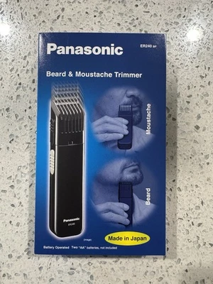 Panasonic ER240B Beard & Mustache Trimmer for Men NEW - Image 1 of 4