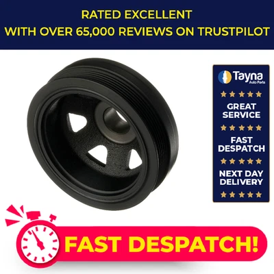 Crankshaft Pulley fits MERCEDES C230 2.5 05 to 14 Belt Gates 2720300003 Quality - Image 1 of 4