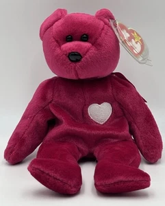 Ty Beanie Baby Valentina the Red Bear Beanie Baby - Picture 1 of 4