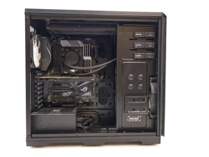 FAST Gaming PC i7 7740X@4.30Ghz 64GB RAM 1TB NVME 3TB HDD GTX TITAN 11GB GPU - Picture 1 of 8