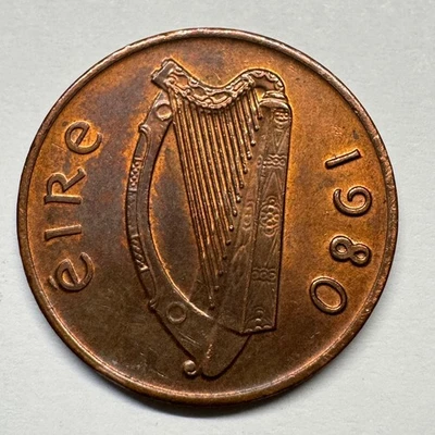 1980 Ireland 1 Penny - Coin #C-085 - Image 1 of 2