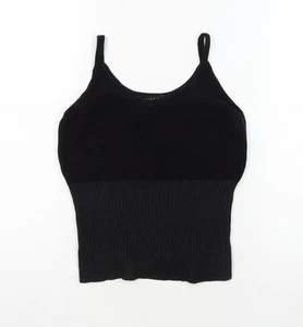August Silk Women's Black Camisole Tank Top Size 2 - Picture 1 of 12