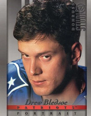 1997 DONRUSS STUDIO PORTRAIT DREW BLEDSOE 10 X 8 #4 - Image 1 of 2