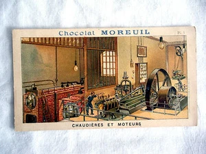 Chromo Chocolat Moreuil - Chaudières et Moteurs - Picture 1 of 2
