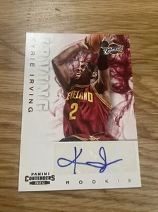 2012/13 Panini Contenders Kyrie Irving Rare Rookie Auto #250 Dallas MVP !! - Picture 1 of 2