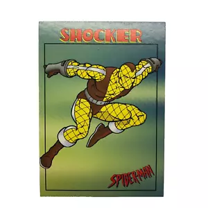 1997 SHOCKER Herman Schulz Spider-Man Marvel Fleer Skybox Trading Card # 30 - Foto 1 di 11
